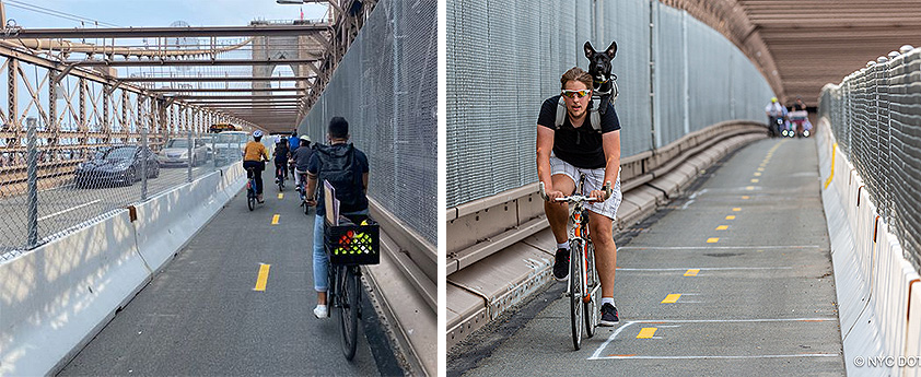 Brooklyn Br Bike Lane 3